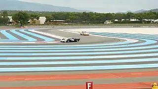 Le virage du pont et de la tour.
