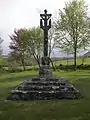 La chapelle de Lansalaün : le calvaire.