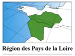 Premier logo de la région dans les années 1990.