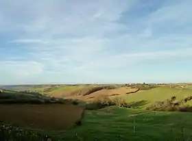 Paysage vue depuis Lescousse