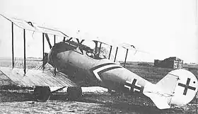Vue de l'avion.