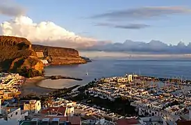 Vue de Puerto de Mogán.