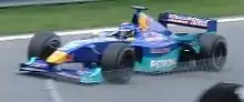 Photo de la Sauber C19 de Pedro Diniz au Grand Prix du Canada où il termine dixième