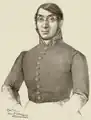 Portait noir et blanc d'Albeniz