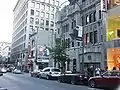 La rue Peel aux environs de la rue Sainte-Catherine