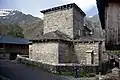 Extérieur de Santiago de  Peñalba.
