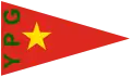 Premier drapeau des YPG, utilisé entre 2011 et 2012.
