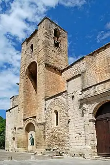 La façade méridionale.
