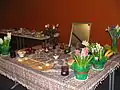 Une table de Haft-Sîn.