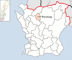 Localisation de Perstorp