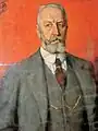 Portrait du propriétaire Pertsov, par Sergueï Malioutine