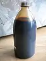 Échantillon de pétrole.