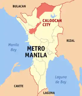 Localisation de Caloocan