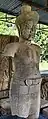 Dvarapala. Style d'Angkor Vat, XIIe siècle. Trouvé au Prasat Hin Phimai