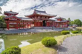 La salle du phénix du Byōdō-in.