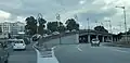 L'accès depuis la route du Port