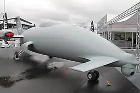 Vue de l'avion.
