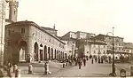 Place Leopardi, alors appelée Piazza dè Galli entre 1860 et 1900