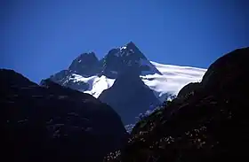 Vue de la face Nord depuis le chemin Coromoto-La Verde