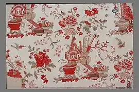 Textile imprimé, XVIIIe&nbsp;siècle&nbsp;‒ Metropolitan Museum of Art.