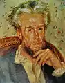 Pierre-Auguste Renoir, Portrait de Victor Chocquet 1876 Collection Oskar Reinhart  Winterthour.