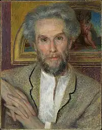 Pierre-Auguste Renoir, Portrait de Victor Chocquet 1876 Fogg Museum of Art Cambridge (Massachusetts).