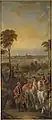 Pierre Lenfant, Campement de mousquetaires en vue du siège de la ville et de la citadelle d'Anvers. 1er juin 1746