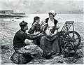 L'Heure bénie, gravure d'un tableau exposé au Salon de 1894.