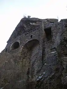 La route de Pierre-Taillée.