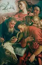 Pieter Aertsen, Les Quatre Évangélistes