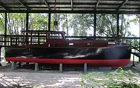 Le Pilar, exposé au musée Ernest Hemingway de Cuba.