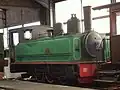 La Pinguely no 101 de 1905, préservée par la FACS, des chemins de fer du Morbihan