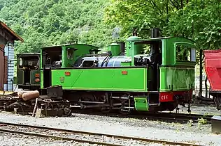 030 T bicabine, sans toiture centrale, des Tramways de l'Ouest du Dauphiné.