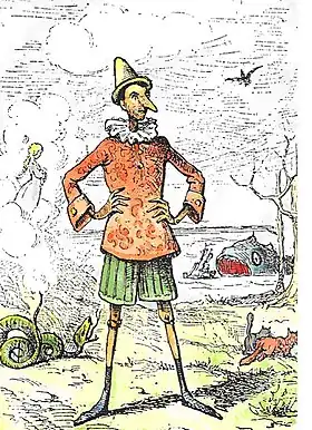 Illustration d'Enrico Mazzanti (1883)