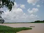 Pirogue sur la lagune (2018)