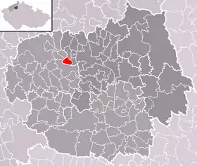 Localisation de Píšťany