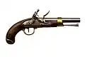 Pistolet de marine, exposé au Musée national de la Marine à Paris.