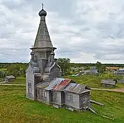 L'église en bois.