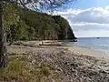 Plage Paul Thomas, rive gauche.