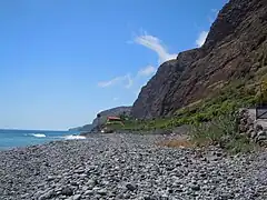 Plage de galets