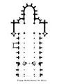 Plan de l'église