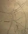 Plan d'exploitation du puits Saint-Max (Carling et L'Hôpital).