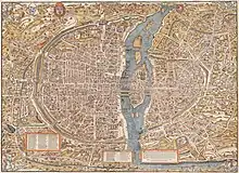 ca. 1552  (Truschet et Hoyau dit plan de Bâle)