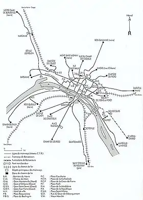 Voir la carte de la ligne.