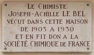 Plaque au no&nbsp;250.