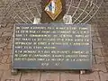 Plaque commémorative du bataillon français de l'ONU 1950–1953.