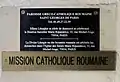 Plaque au no&nbsp;38.