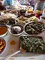 Buffet lors d'une cérémonie traditionnelle