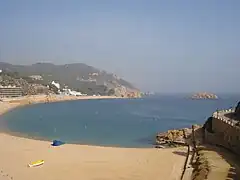 Plage en hiver