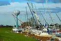 Dégâts de l'ouragan Ike (septembre 2008), qui a connu des pointes de vent de 190&nbsp;km/h